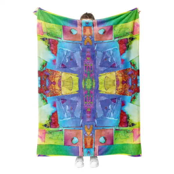 Fleece Throw Blanket with a design from Zak Z