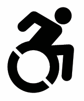 Wheelchair moving forward